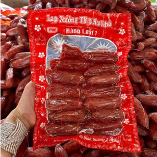 Lạp xưởng thịt heo khô tiêu ớt vị vừa ăn ngon cực đỉnh
