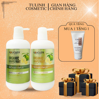 Dầu gội bưởi organic grapefruit 800ml | kích thích mọc tóc,phục hồi hư tổn,giảm rụng tóc,tăng độ ẩm
