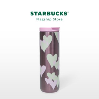 Bình Starbucks Giữ Nhiệt 16Oz (473ml) SS FY24 VDAY HEARTS