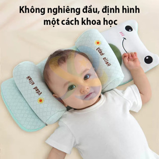 Gối chặn định hình đầu cho bé sơ sinh,giúp định hình đầu