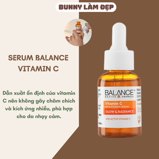 Serum Sáng Da, Mờ Thâm Balance Active Formula Vitamin C Brightening 30ml