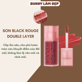 Son kem lì, mịn mượt nhẹ môi black rouge double layer over velvet 4.1g