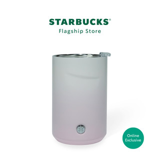 Bình Starbucks Giữ Nhiệt 12Oz (355ml) SS PINK GRADIENT SIREN BADGE