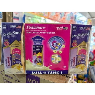 Combo 3 lốc sữa pha sẵn Pediasure 180mlx12hộp