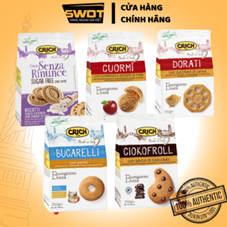  Bánh quy Cookie Crich Ý nhiều vị Bánh Cookie ITALY thơm ngon thượng hạng bổ dưỡng tốt cho sức khỏe 