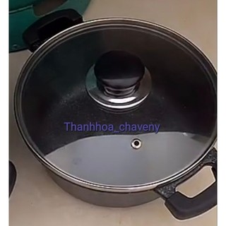 Nồi chống dính vân đá không từ siêu bền size 18cm-26cm