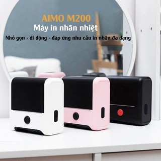 Máy In Nhãn Di Động Aimo Phomemo M200, Bluetooth, In Qua App