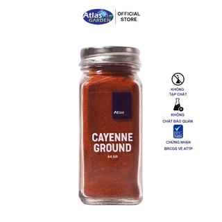 Bột ớt cayenne nhập khẩu Đức -Cayenne Powder -  Atlas Garden 64g