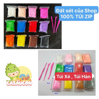 Đất Sét Tự Khô 36 màu , 24 màu , 12 màu , 12 trắng , an toàn cho trẻ nhỏ