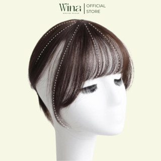 Tóc Giả Mái Thưa Phủ Đỉnh 3D - 2 Pát Dài 30cm Làm Bằng Tóc Thật Wina - MTPD-99