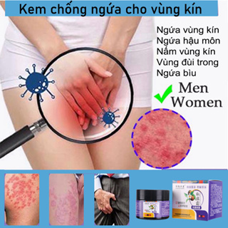 Kem chống ngứa vùng kín Chăm sóc vùng kín Kem bôi ngoài da 30g Dung dịch