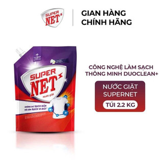 Nước giặt Super NET siêu sạch và diệt virut 2,2kg