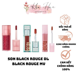  Son kem lì Black rouge double layer màu DL04-DL06-HG08-DL16-DL18- MV Muddish Cushion Velvet HOT DOUYIN 