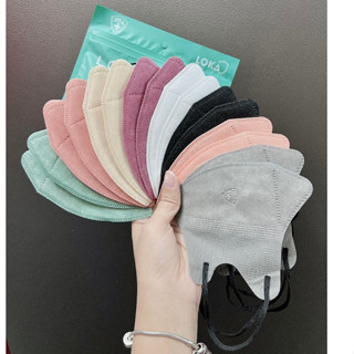 Thùng 500 cái khẩu trang 5D Loka Mask 3 Lớp mỏng nhẹ, thoáng khí, nhiều màu đẹp hottrend unisex mới nhất