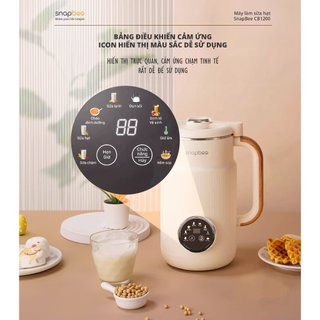 (Rẻ vô địch) (Chính hãng) Máy nấu sữa hạt Snapbee CB1200 - bảo hành 24 tháng
