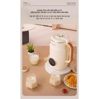 (Rẻ vô địch) (Chính hãng) Máy nấu sữa hạt Snapbee CB1200 - bảo hành 24 tháng