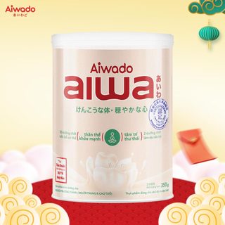 Sữa bột Aiwado Aiwa  350 gram  - Sữa cho thân khoẻ tâm an cho người trưởng thành, trung và cao tuổi