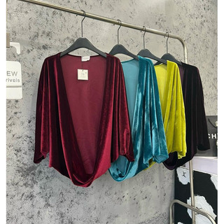 Áo Choàng Nhung The Nhiều Màu Thuỳ Ngô Thanh Store