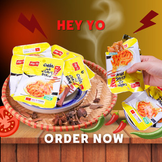 Chân gà cay rút xương Cung Đình Hey yo Việt Nam ăn vặt ngon rẻ cay