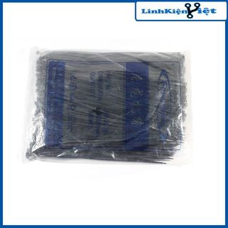 Gói 250PCS dây thít đen 5X250mm