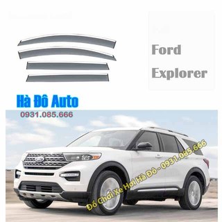 Vè Mưa Explorer 2022 2023 2024 - Viền Che Mưa Ford Explorer 2022/2024
