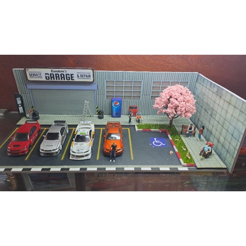 Diorama Random's Gagare 1:64