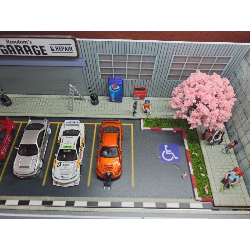 Diorama Random's Gagare 1:64