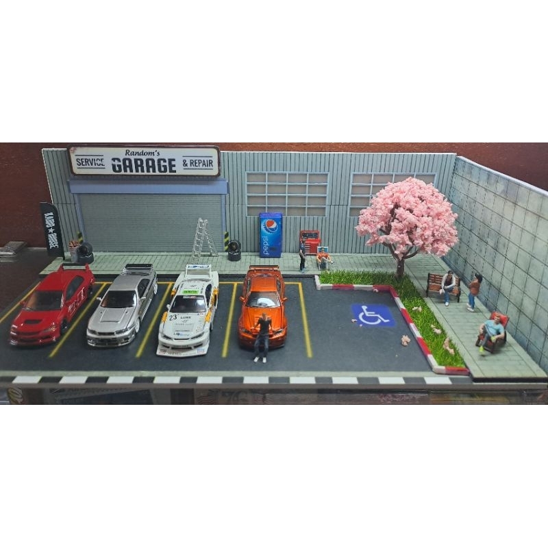 Diorama Random's Gagare 1:64