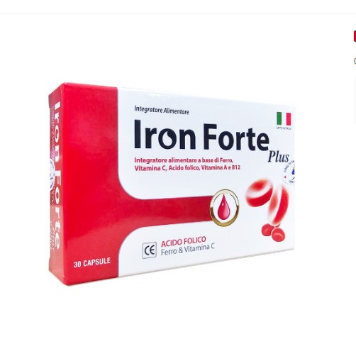 Viên Uống Bổ Sung Sắt Cho Người Thiếu Máu Iron Forte Plus Fobe