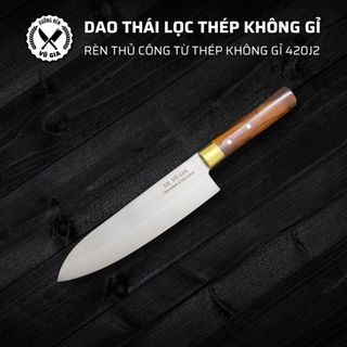 Dao thái lọc thép không gỉ 420j2 - dao làm bếp rèn thủ công cao cấp