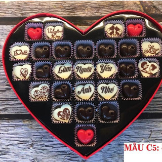 Socola handmade làm theo yêu cầu (thêm chữ theo yêu cầu)