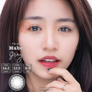 Kính Áp Tròng Tinteye Lens TH-329 Xám Lốc Xoáy Tự Nhiên