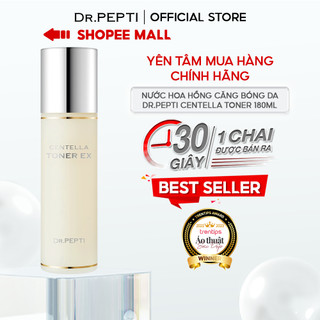  Nước Hoa Hồng Dưỡng Da Căng Bóng Dr.Pepti Centella Toner Ex 180ml