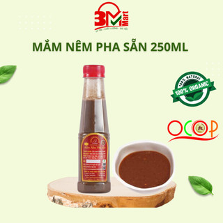 Mắm nêm Cửa Đại pha sẵn, Mắm cá cơm xay đặc sản Đà Nẵng, mắm nêm cá cơm nguyên con làm bún mắm... 250ml