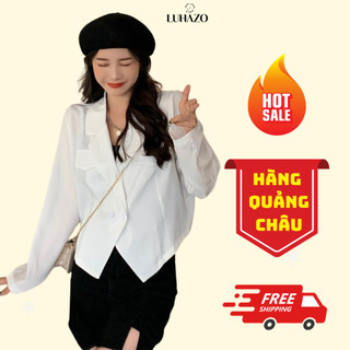 Áo vest ngắn croptop nữ tay dài khoác vải dáng sang trọng quý phái Hàn Quốc trẻ trung năng động M363 Q-1.1