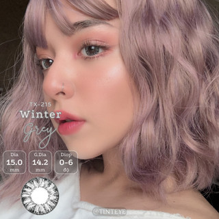 Kính Áp Tròng Tinteye Lens TX-215 Xám Mùa Đông