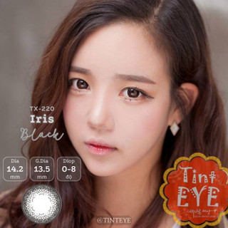 Kính Áp Tròng Tinteye Lens TX-220 Đen Ren