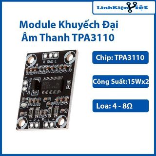 Module khuyếch đại âm thanh tpa3110 2x15w 8-18vdc 3a class d