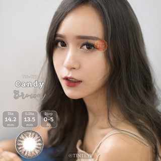 Kính Áp Tròng Tint Eye Lens Nâu Ánh Xám TN - 117