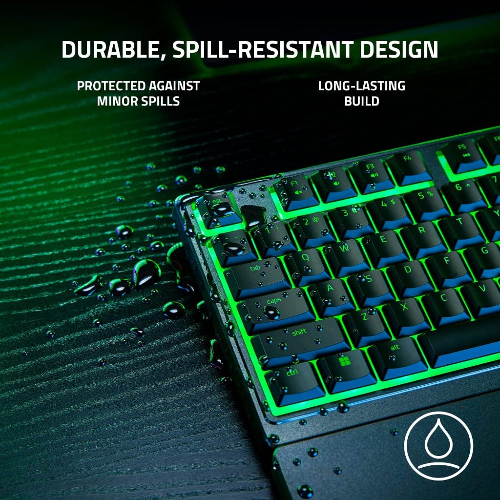 Bàn Phím Gaming Razer Ornata V3 X Có Dây | Full Size | Low-Profile Keycap | Keycap Phủ UV | Silent Membrane | Led Đơn | BigBuy360 - bigbuy360.vn