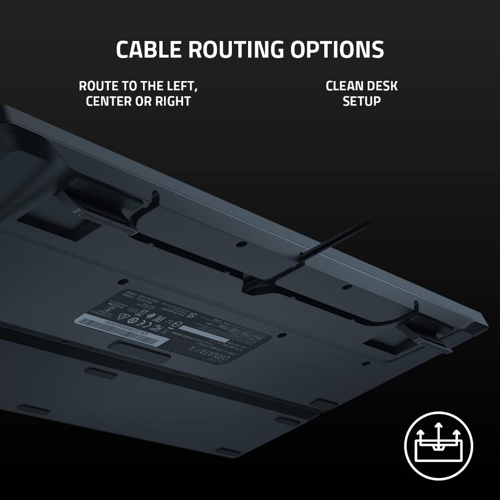 Bàn Phím Gaming Razer Ornata V3 X Có Dây | Full Size | Low-Profile Keycap | Keycap Phủ UV | Silent Membrane | Led Đơn | BigBuy360 - bigbuy360.vn