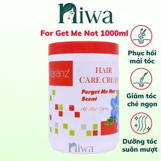 Kem ủ tóc Karanz For Get Me Not 1000ML hấp dầu, dầu xả tóc phục hồi tóc khô, chẻ ngọn, cung cấp độ ẩm cho tóc Niwa Store