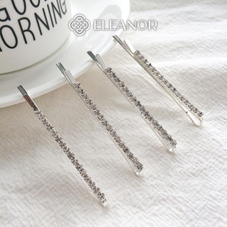 Set kẹp tóc mái nữ Eleanor Accessories đính đá lấp lánh phụ kiện tóc kẹp tăm 4381