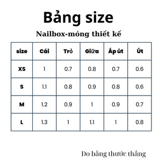 Nailbox cherry nổi mix hạt bi ( ms 19 )