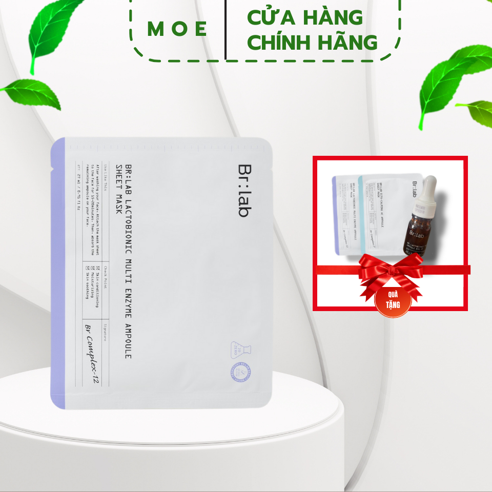 Mặt Nạ Tẩy Tế Bào Chết BRLAB Hàn Quốc Dành Cho Da Khô, Da Nhạy Cảm