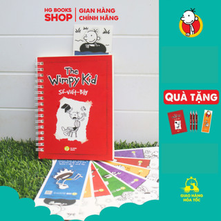 Set sổ lò xo A6 và bút bi bấm mực xanh, ngòi 0.7mm HG Books