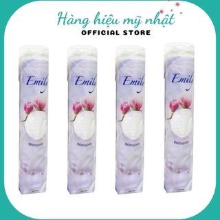 Bông tẩy trang Emily Đức mềm mịn dịu nhẹ 120 miếng