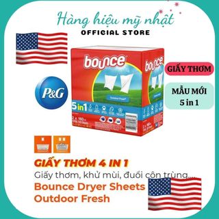 GIẤY THƠM QUẦN ÁO BOUNCE VÀ LÀM MỀM VẢI