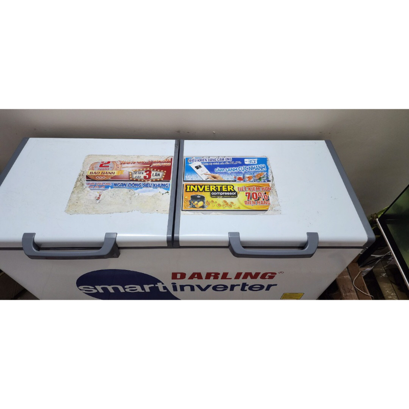 Thanh lý tủ đông mát Darling inverter 450 lít chỉ giao HCM, Long An, Bình Dương, Biên Hoà Đồng Nai chat trước khi đặt