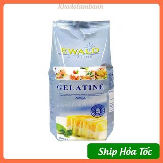 Gelatine Đức gói 1kg, Gelatine bột Ewald